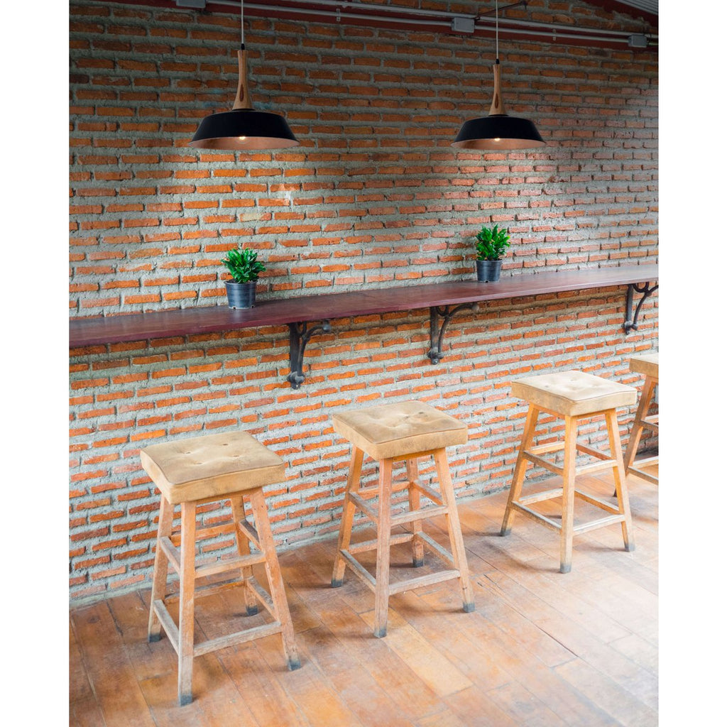 Liv · Messing hanglamp — zwart