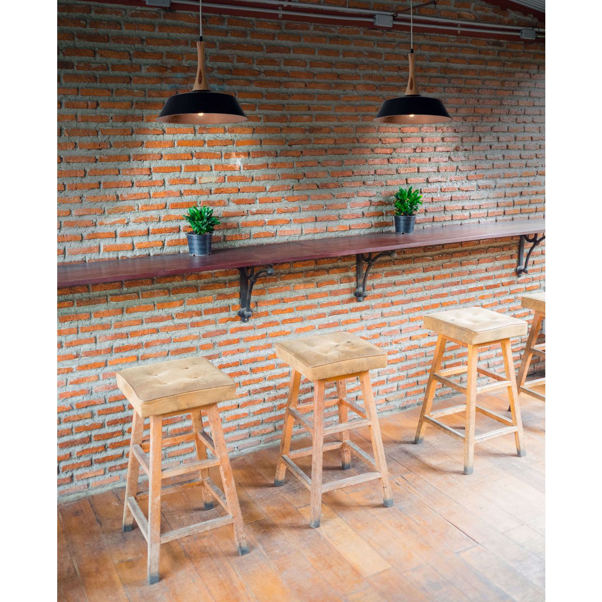 Liv · Messing hanglamp — zwart