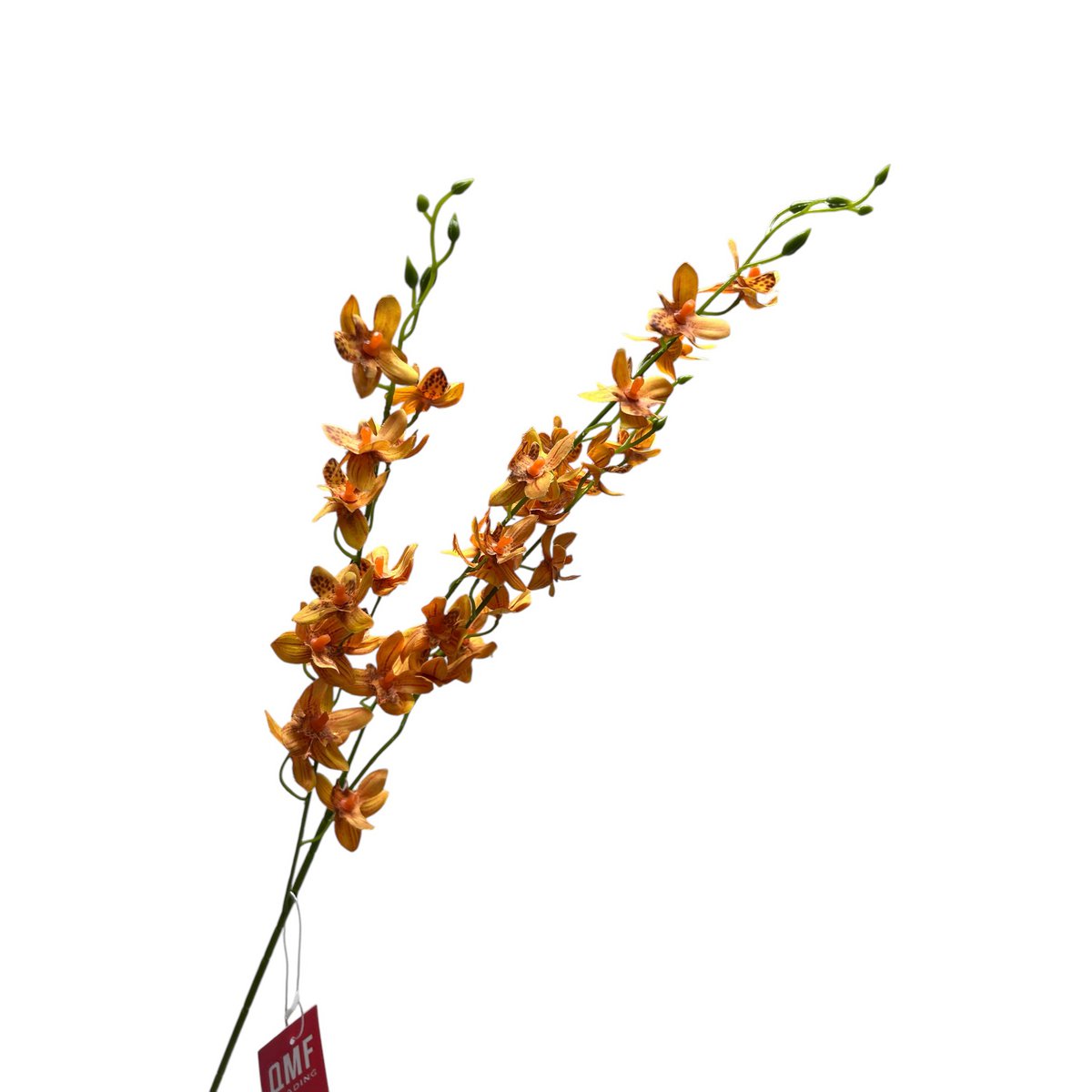 Yellow Phalaenopsis | Zijden kunstbloem | Lengte 100 1pcs