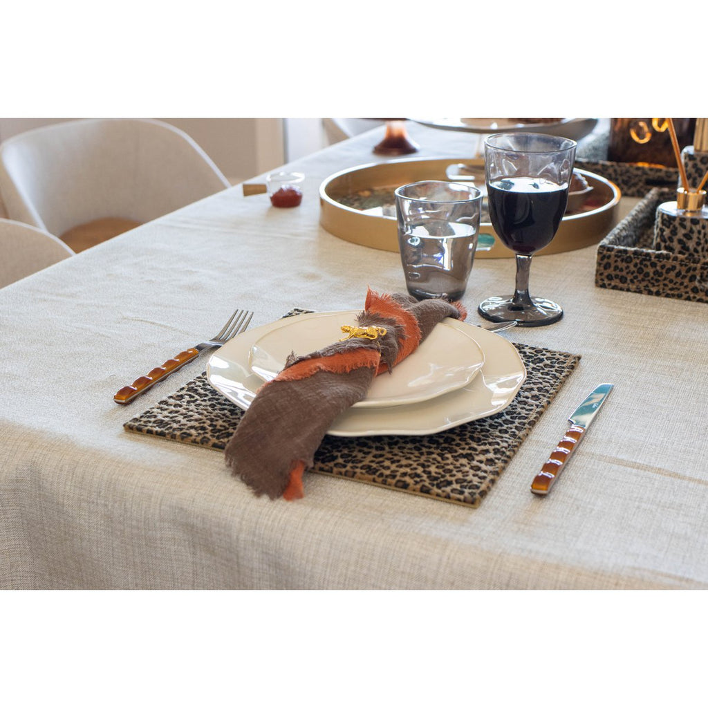 Luipaardplaat 30x30x0,5 cm