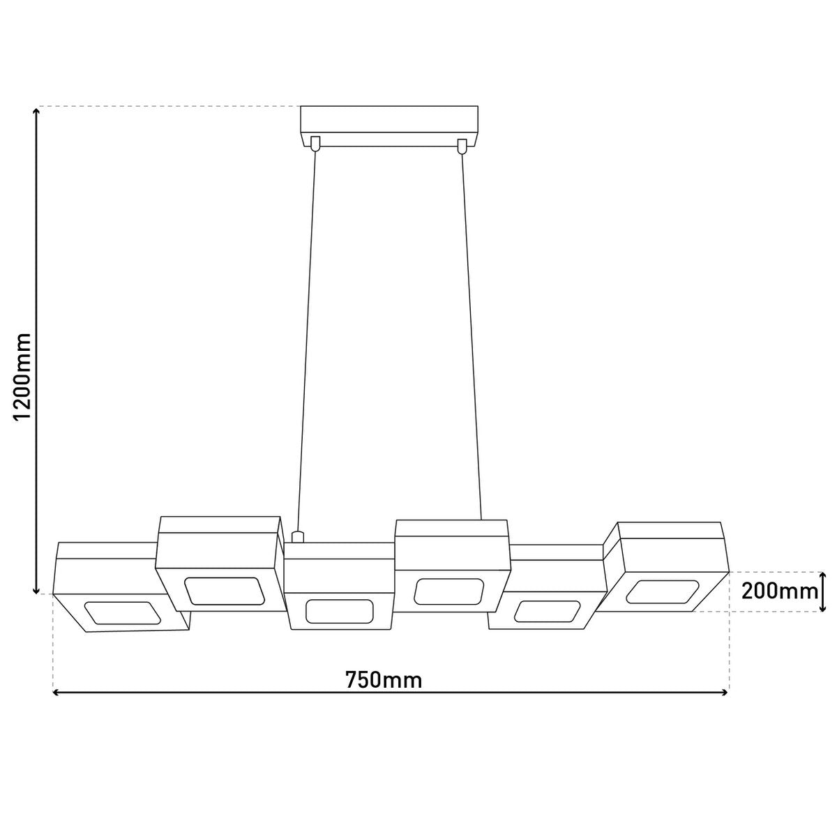 Liv · Houten hanglamp