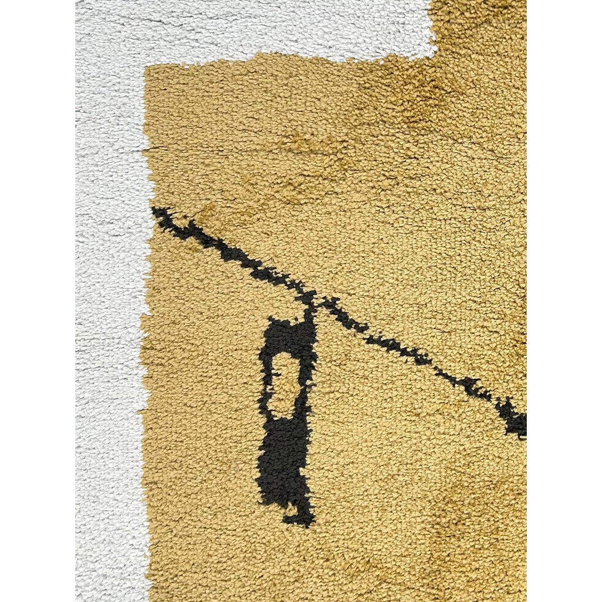 Design vloerkleed met franjes BABEL