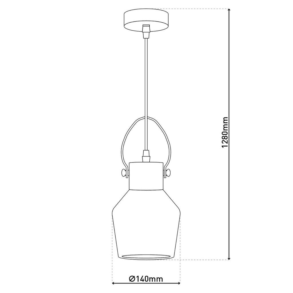 Liv · Glazen hanglamp