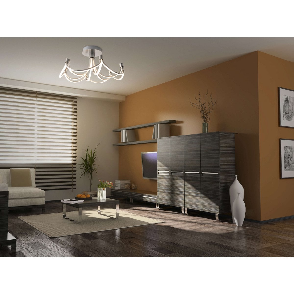 Liv · Metalen plafondlamp