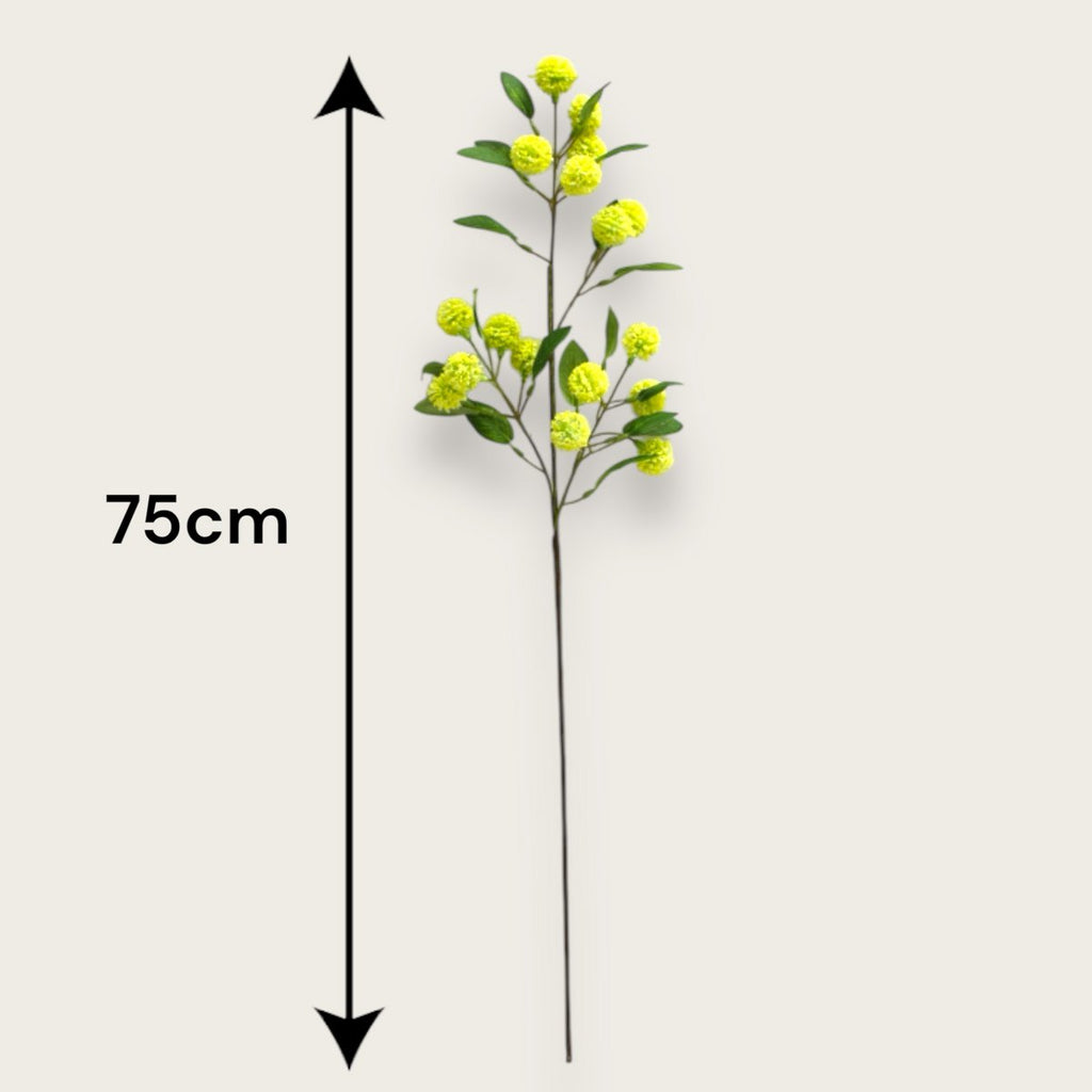 Passiflora edulis | Zijden kunstbloem | Lengte 75cm  1pcs