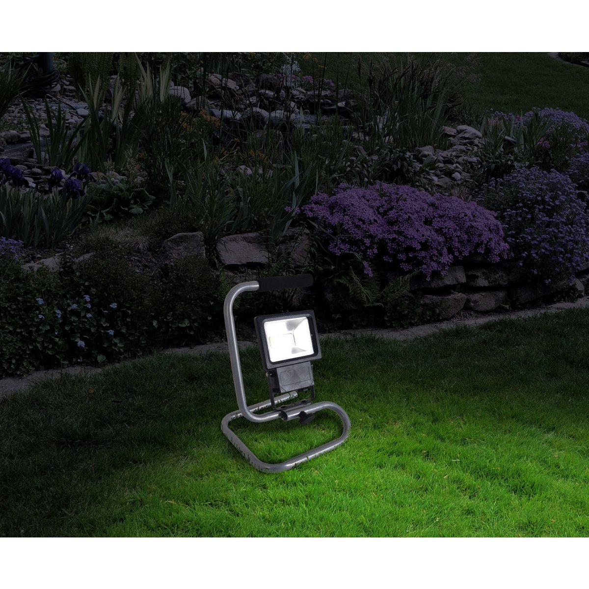 Liv · Houten buitenlamp — zwart