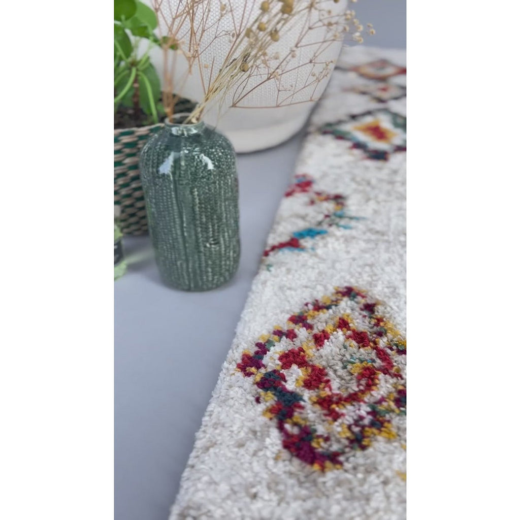 Dik en comfortabel NATIVE vloerkleed in etnische stijl