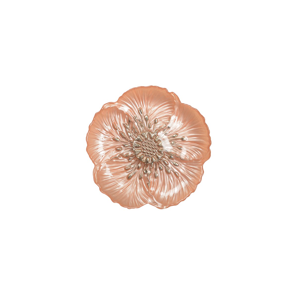 Zalmbloemdessertplaat