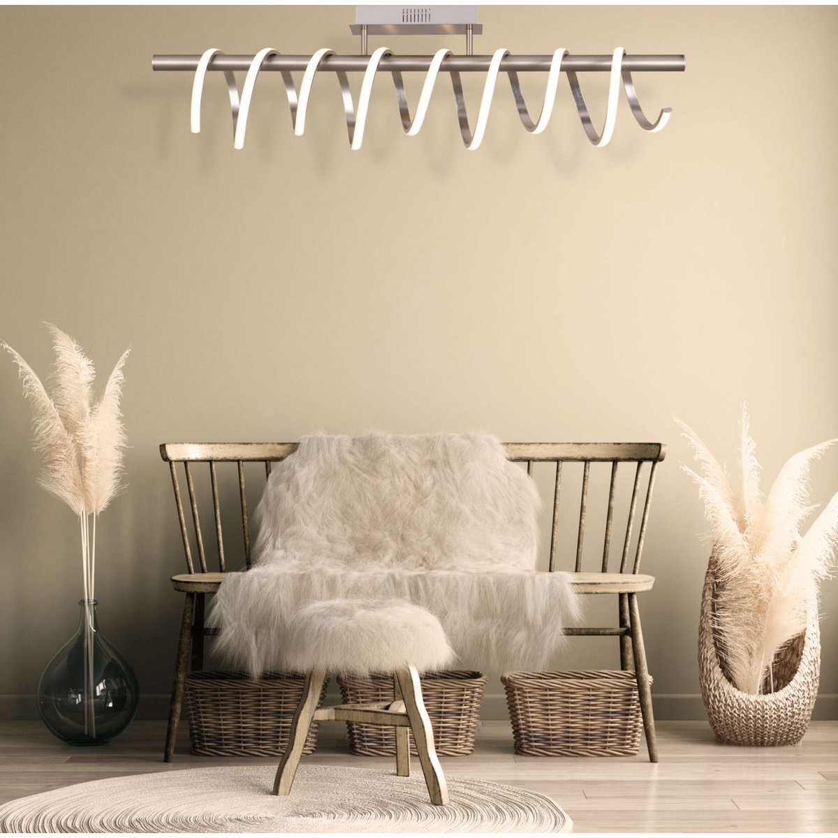 Liv · Metalen plafondlamp