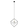 Liv · Houten hanglamp — zwart