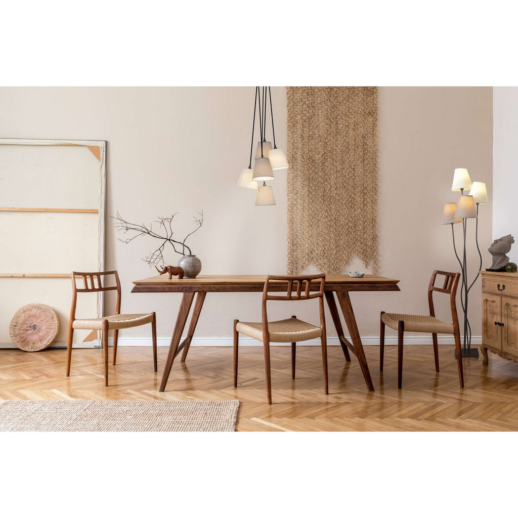 Liv · Vloerlamp met textielen kap — naturel