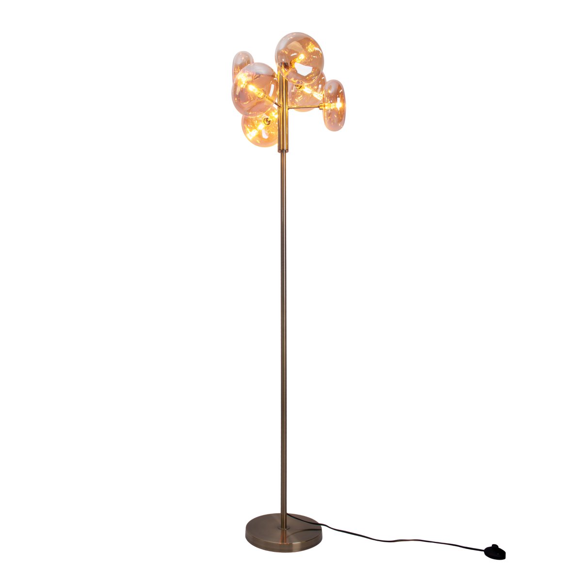 Vloerlamp "ORION" oranje