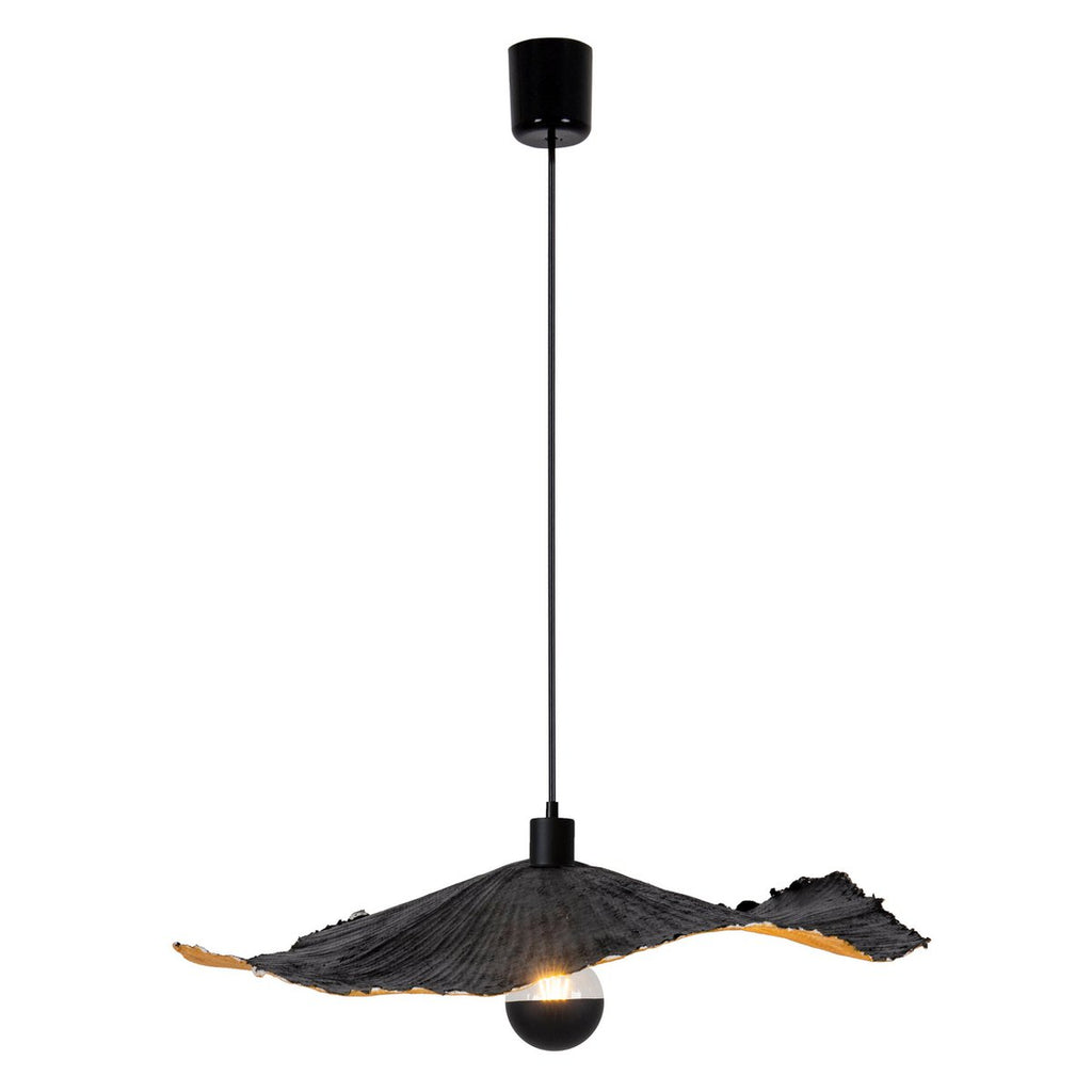 Liv · Houten hanglamp — zwart