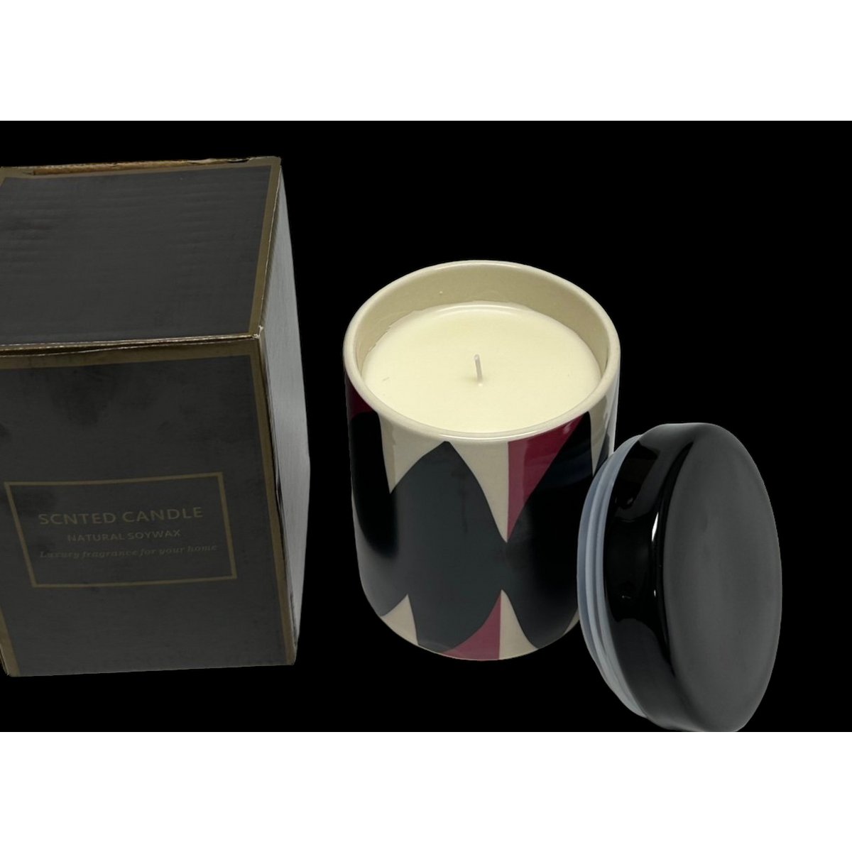 Geurkaars Natuurlijke sojawas Luxe geur voor thuis D10cm*H13,5cm