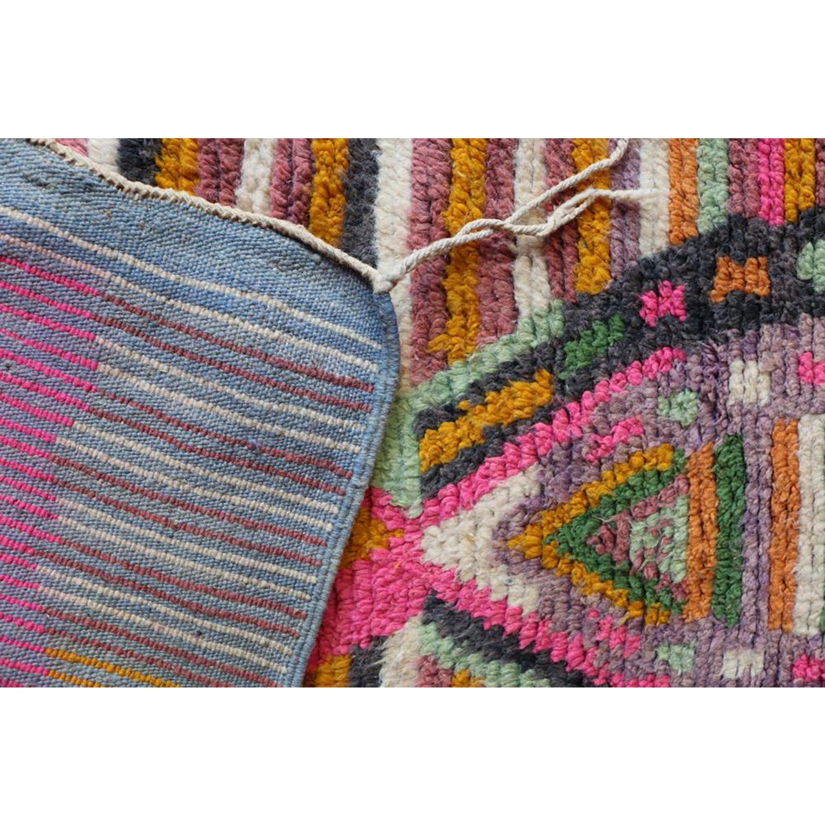 Berber Corridor -tapijt in hedendaagse wol 72 x 355 cm