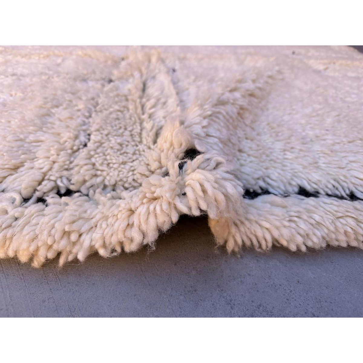 Berber wollen tapijt van Marmoucha 148 x 200 cm