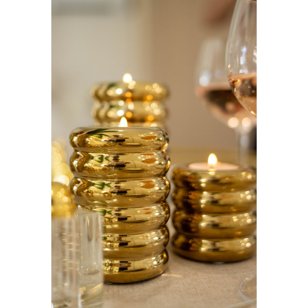 Gouden keramische kandelaars - veel 3