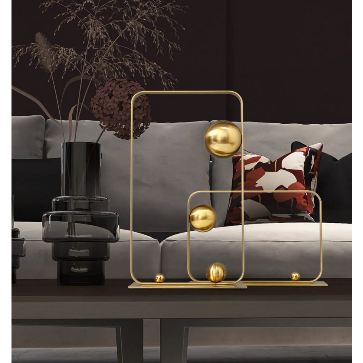 Legering Sculptuur Klein (ZH-06A) Afmeting: L28,5 B:10 H: 19CM