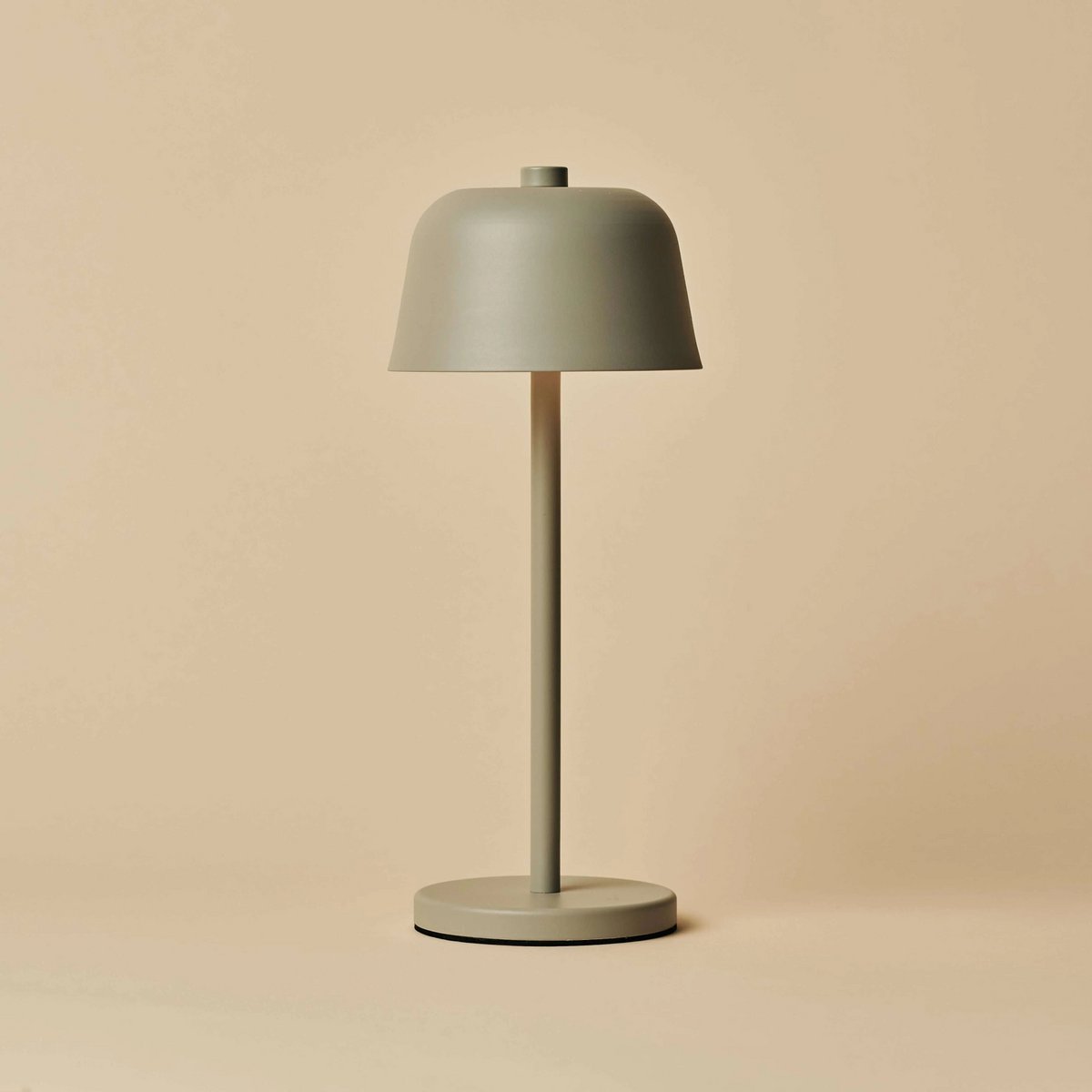 Anton Shadow Gray Oplaadbare tafellamp | Stijlvolle en draadloze verlichting
