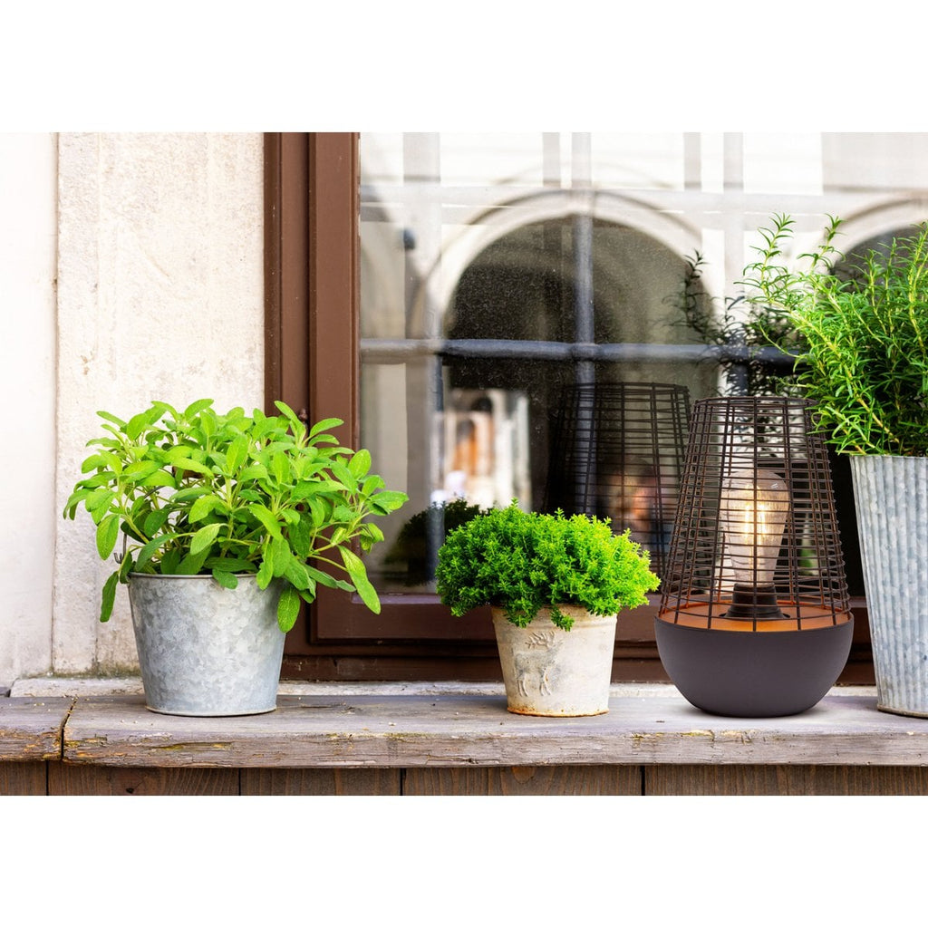 Liv · Messing decoratielamp — zwart
