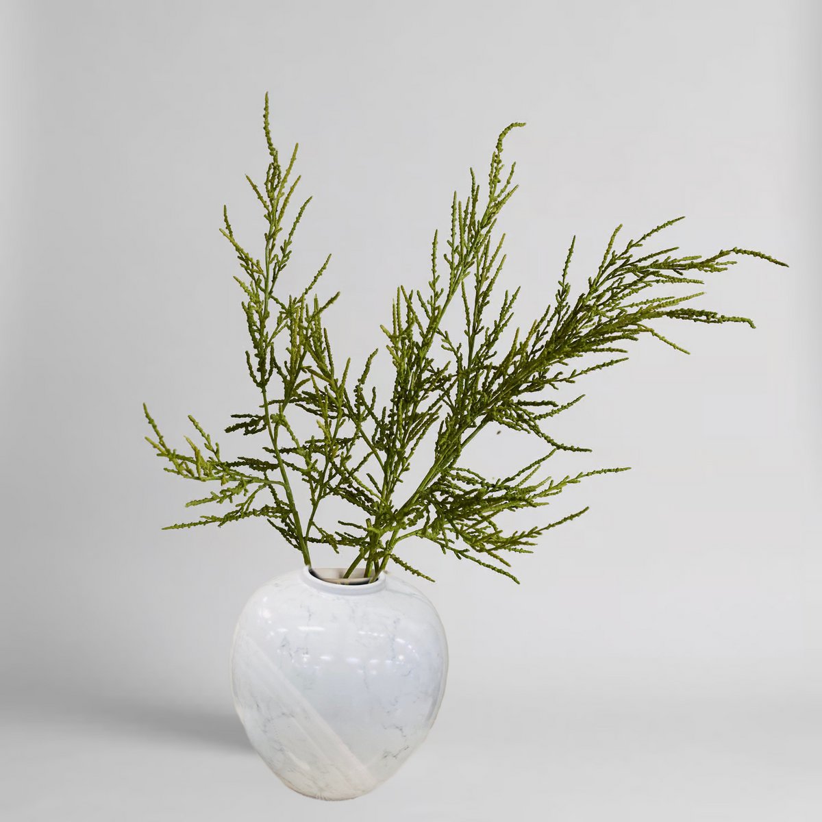 Een gemberpot van Amerikaans porselein, halverwege de 20e eeuw, Big H*28W*25