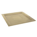 38 cm gouden vierkante dienblad