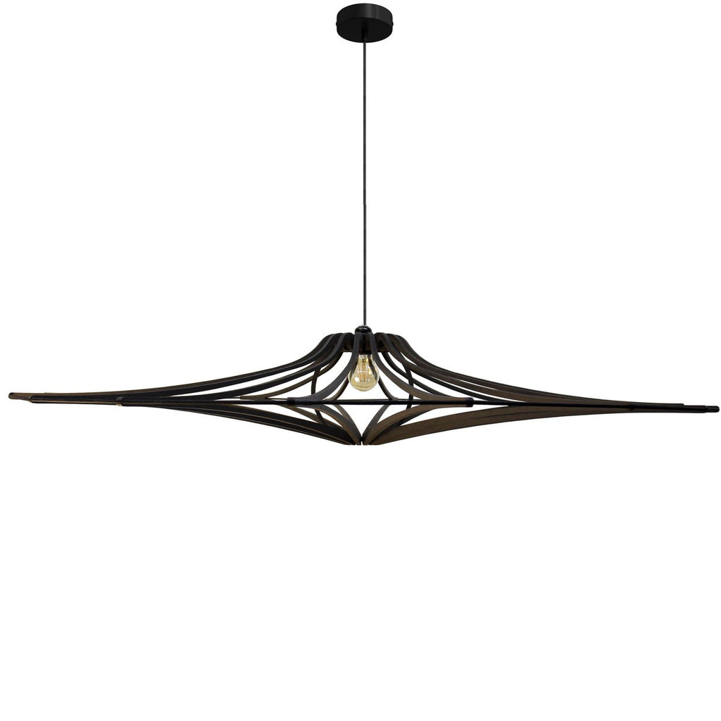Liv · Metalen hanglamp — zwart