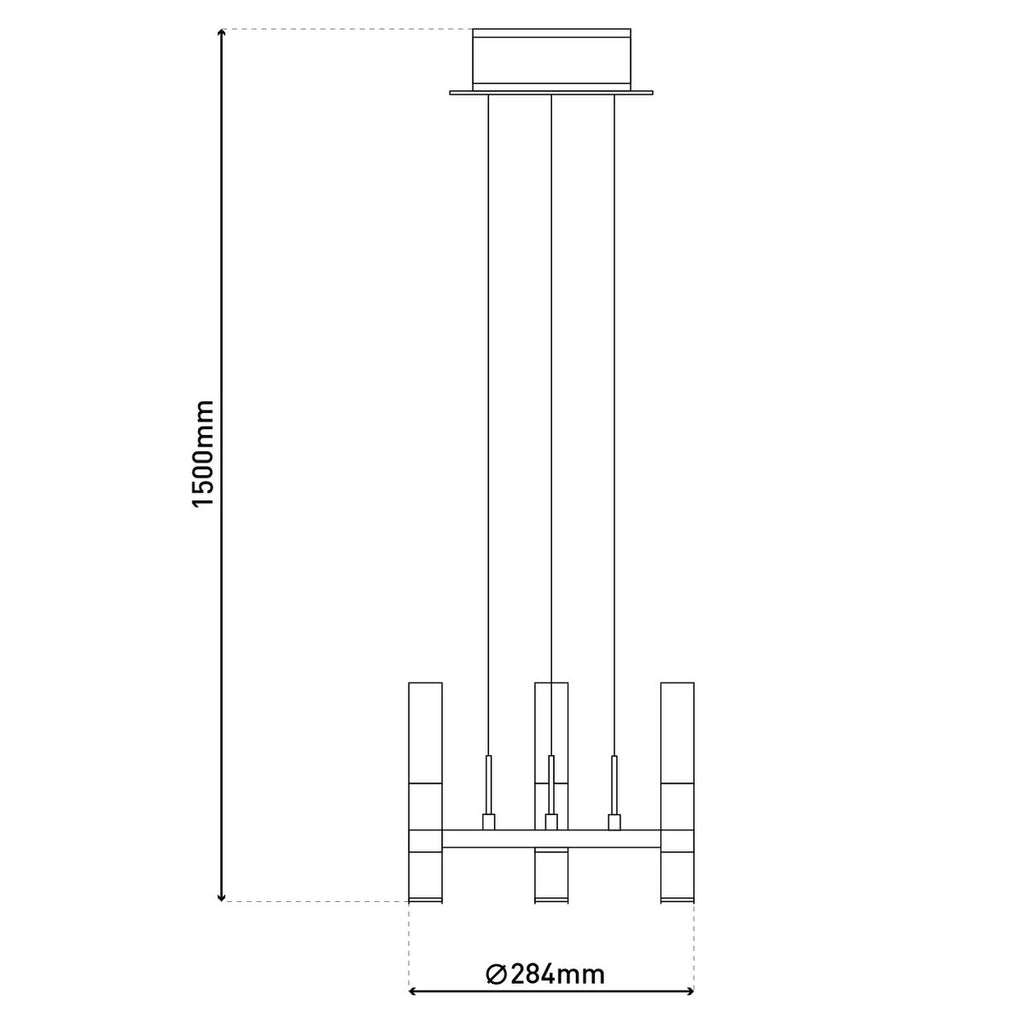Liv · Metalen plafondlamp