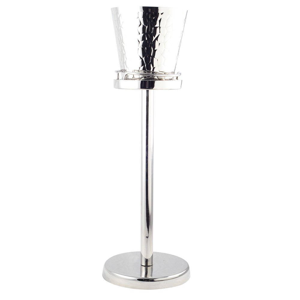 Champagne -emmer op voet 23x23x80cm