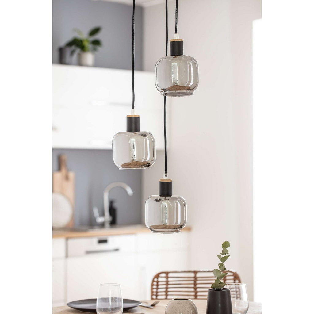 Liv · Metalen plafondlamp — zwart