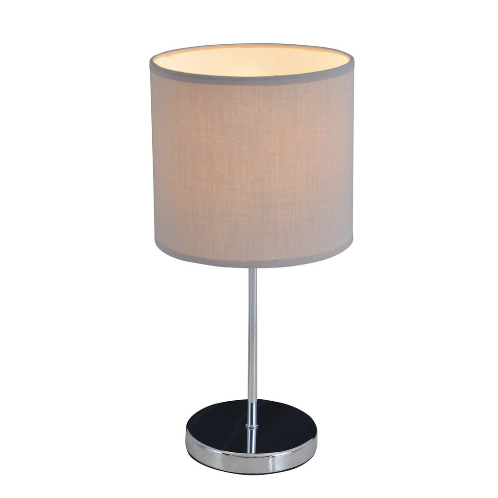 Liv · Metalen tafellamp — grijs