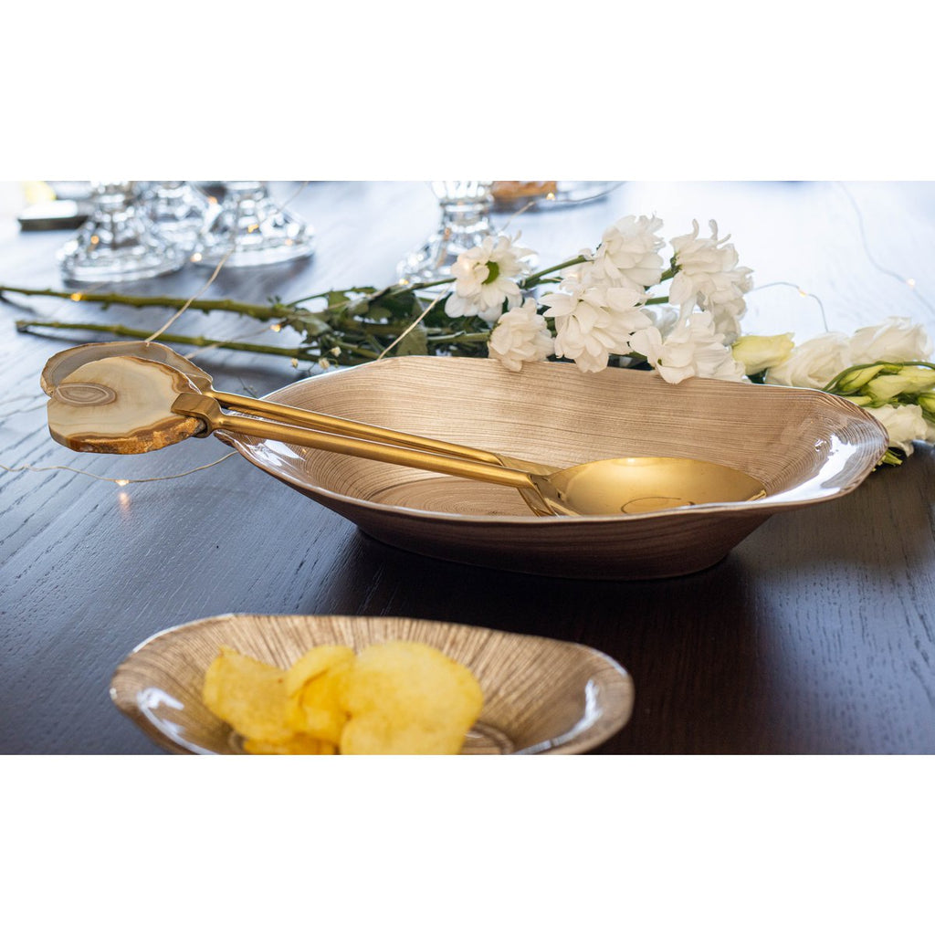 Gouden salade covers pierre agate beige