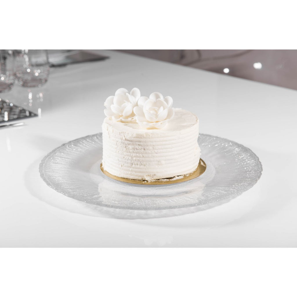 Glitter -presentatieplaat afgebroken