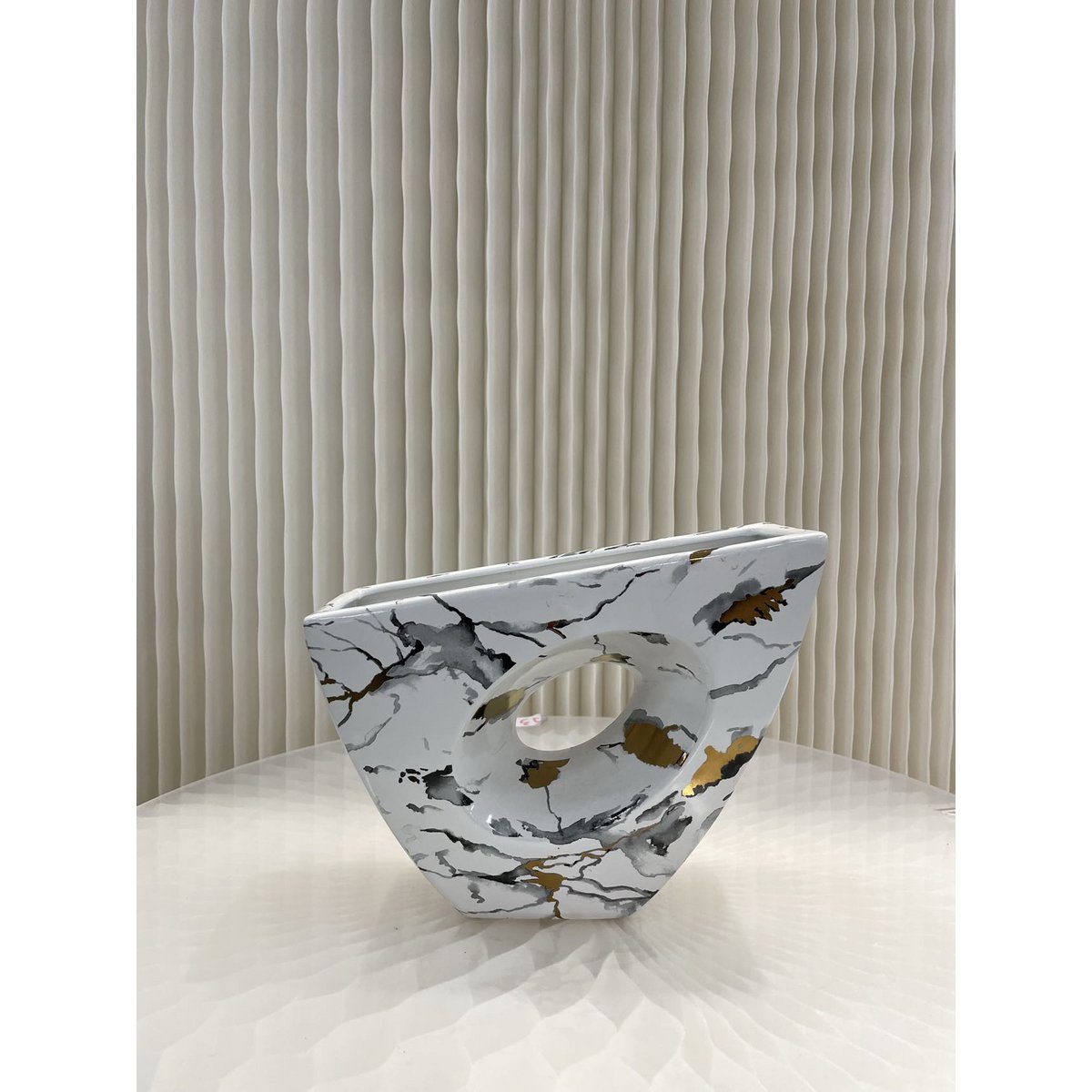 Moderne Keramieken Overdekte Vaas (klein)