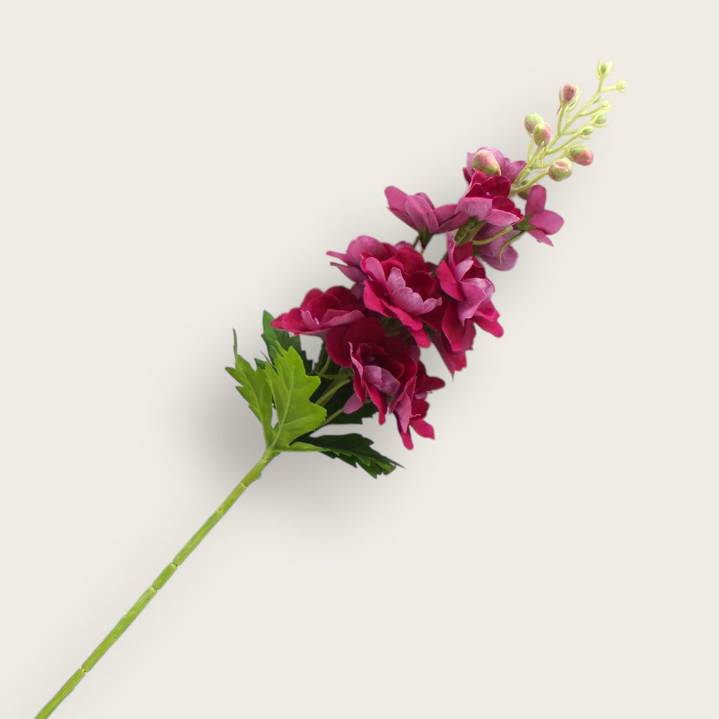 Ridderspoor | Zijden kunstbloem | Lengte 72cm  1pcs