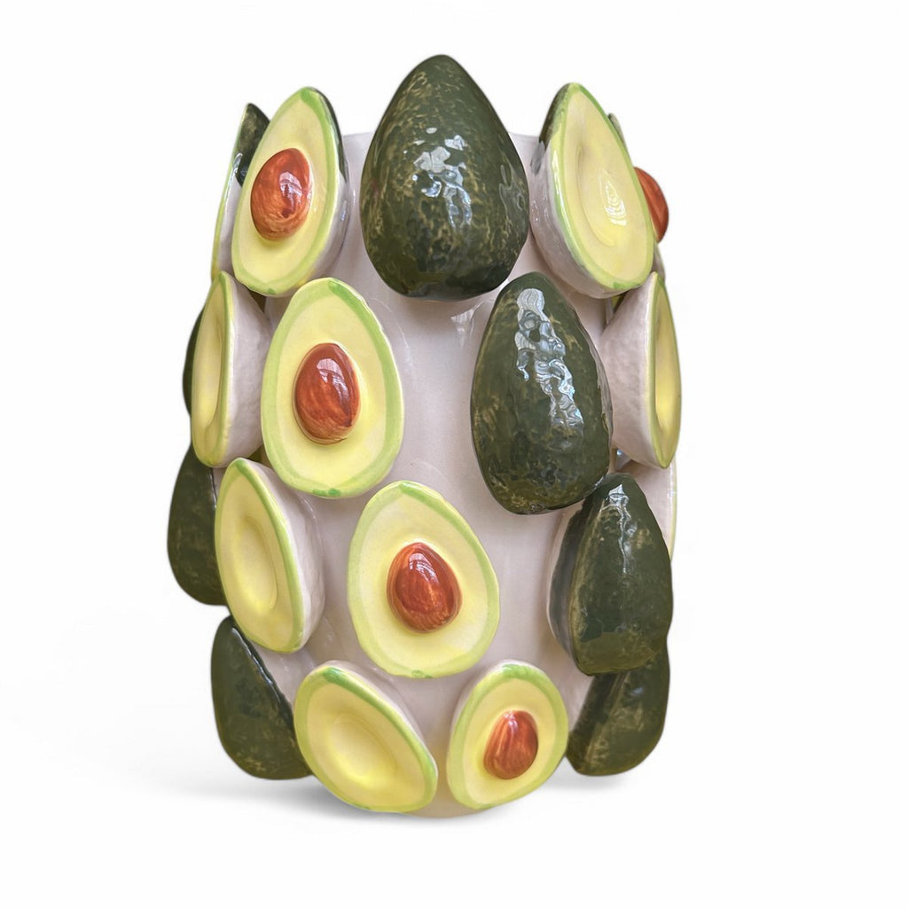 Handgemaakte avocado -vaas