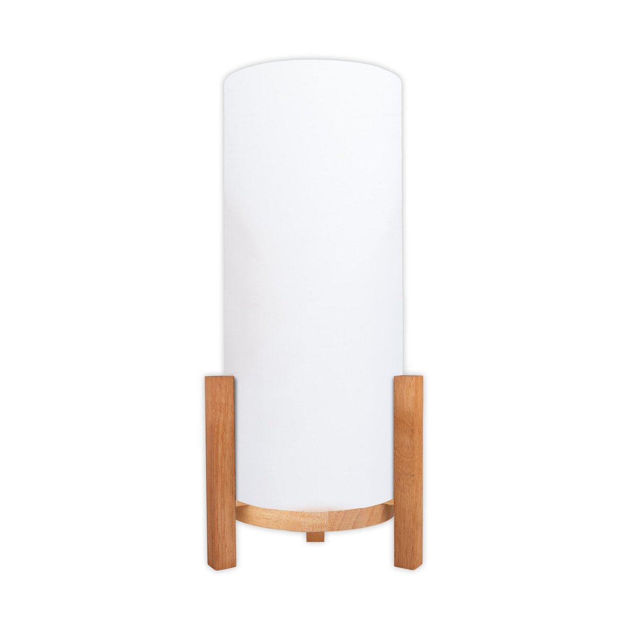 Liv · Touch-dimbare tafellamp — 48cm wit/natuur