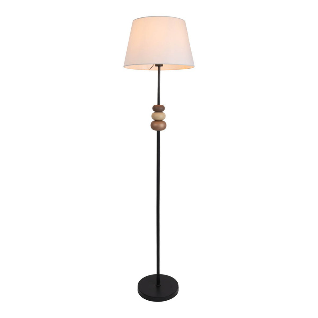 Liv · Metalen vloerlamp — zwart