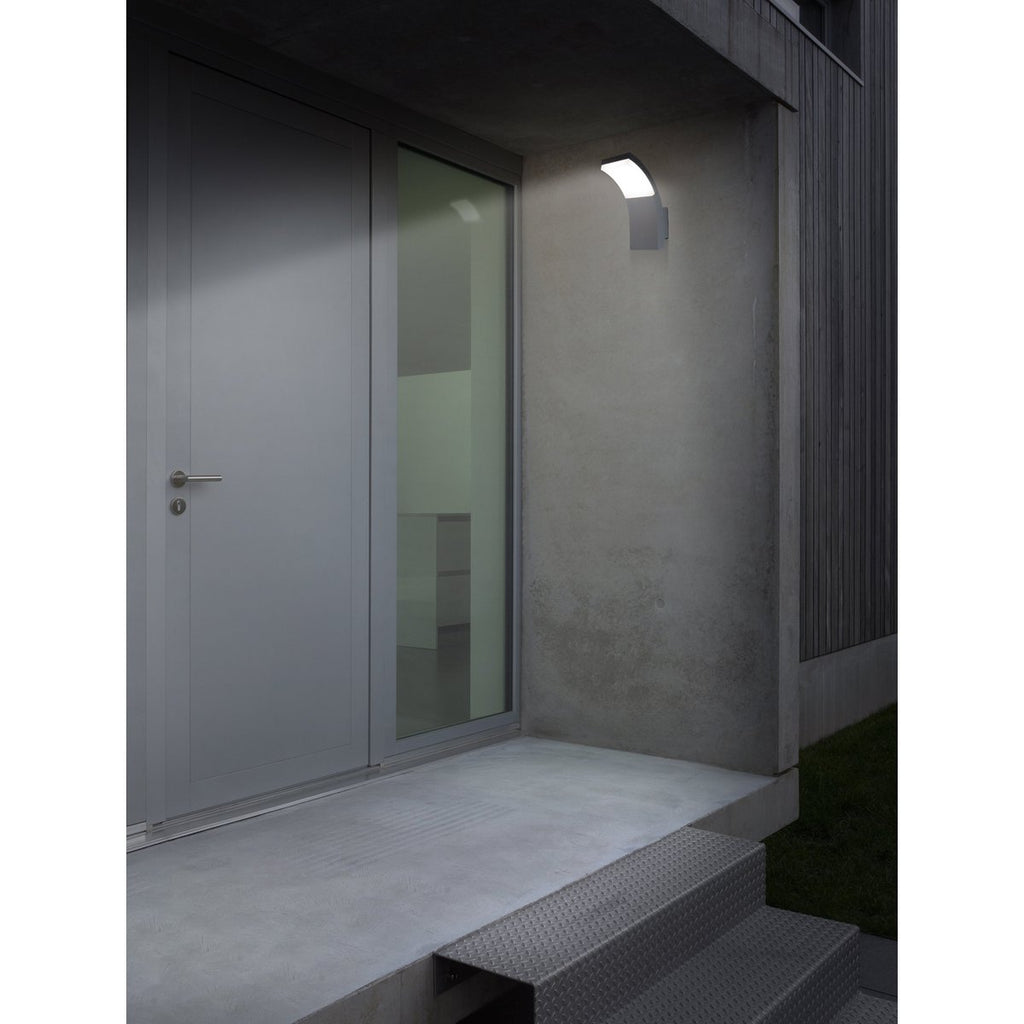 Liv · LED-buiten-wandlamp — antraciet