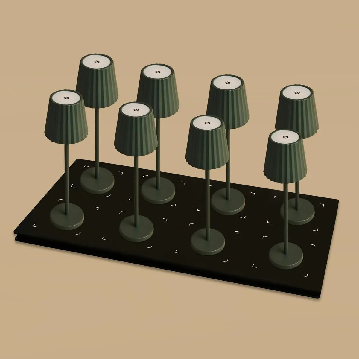 Central Station Professional Wireless Laying Station met 8 oplaadpoort-eenvoudig en functioneel met Q1-Technology