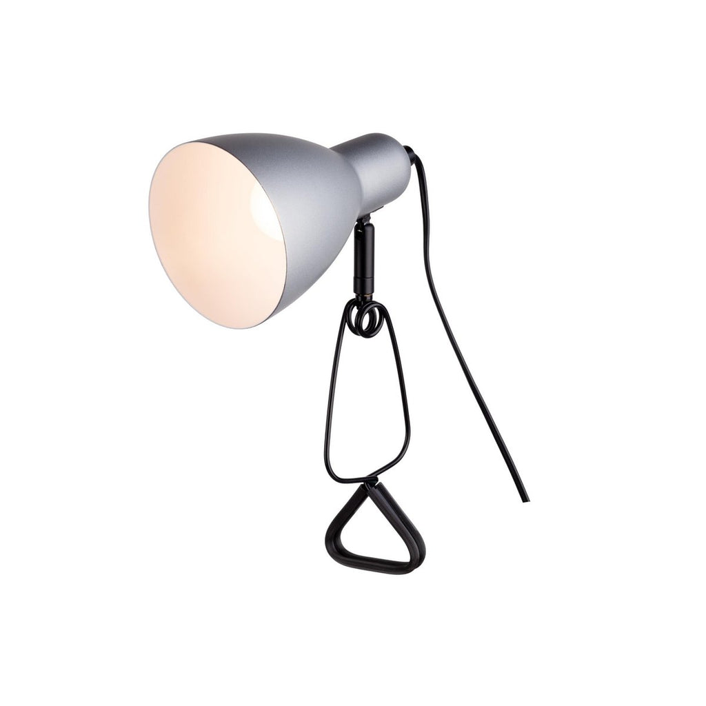 Liv · LED-klemtafellamp — 28cm wit