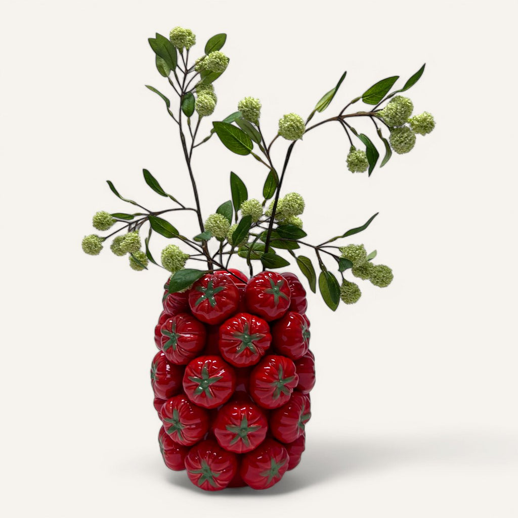 Handgemaakte tomatenvaas