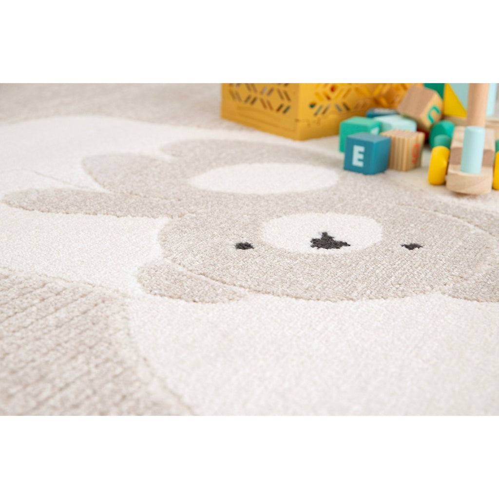 Kinder tapijt zachte beren gebeeldhouwde knuffel