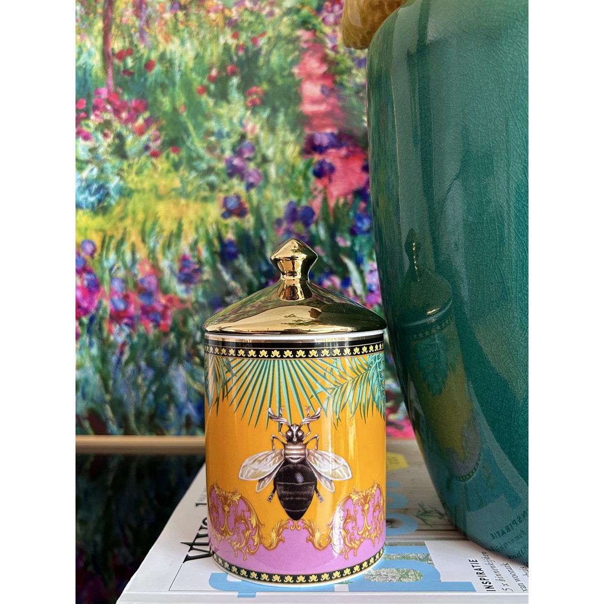 Home Kaarsen Pot klimop natuurlijke plantengeur