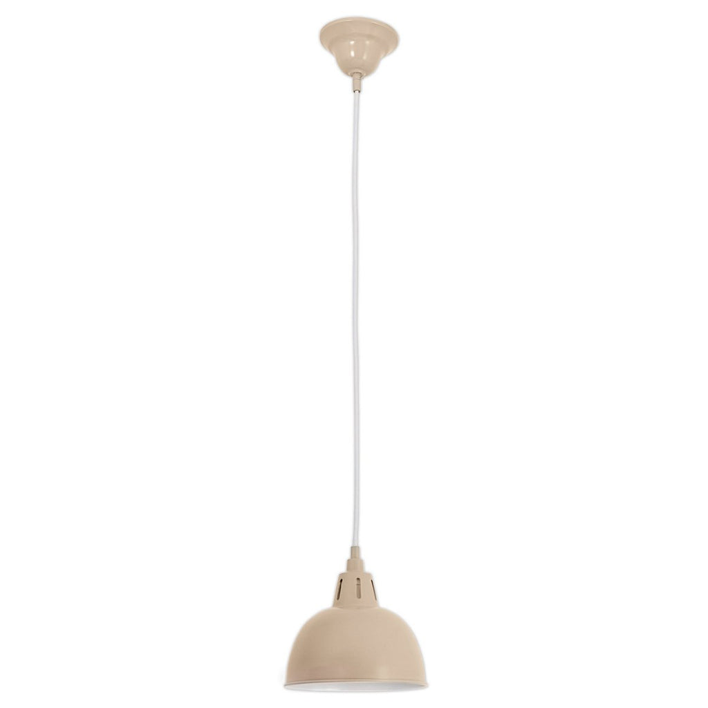 Liv · Metalen hanglamp — lichtbruin