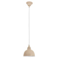 Liv · Metalen hanglamp — lichtbruin