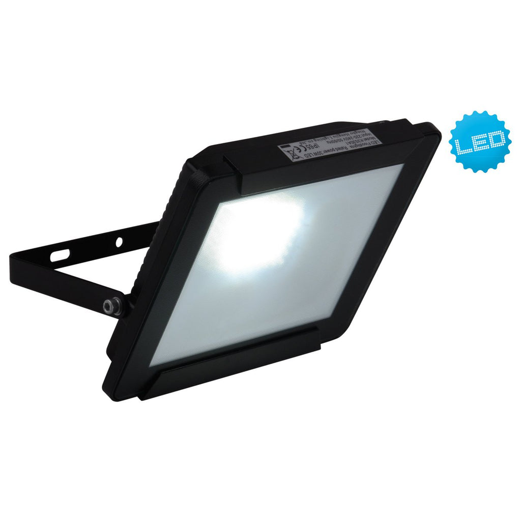 Liv · Houten buitenlamp — zwart