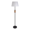 Liv · Metalen vloerlamp — zwart