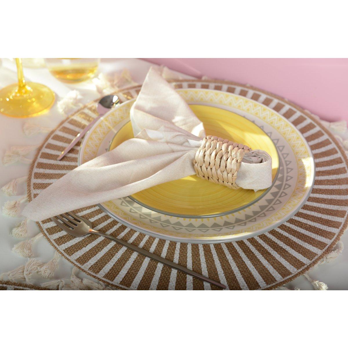 Geel platte plaat - Coachella