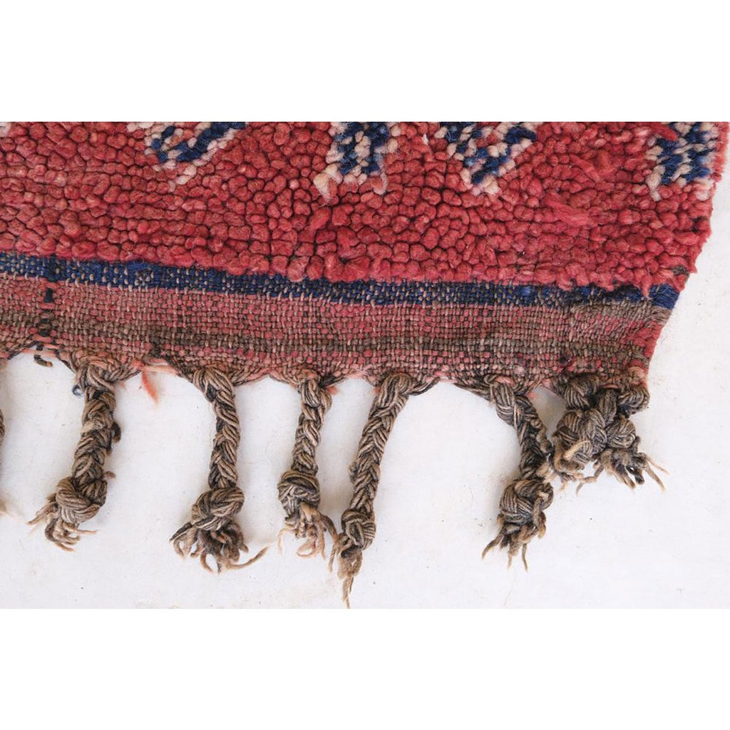 Berber wollen tapijt geweven vintage hand 169 x 258 cm